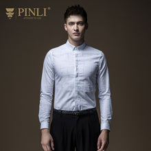 Load image into Gallery viewer, Camisas Para Hombre Masculina Hot Sale Hawaiian Shirt Pinli Pin Li New Autumn Men's Casual Square Collar Slim Cotton B183213151