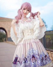 Load image into Gallery viewer, Sweet Lolita Princess Party Retro Chiffon Lace Victoria Shirt and High-waist Skirt Halloween Christmas Dress costume for women
