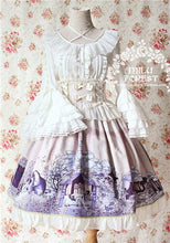 Load image into Gallery viewer, Sweet Lolita Princess Party Retro Chiffon Lace Victoria Shirt and High-waist Skirt Halloween Christmas Dress costume for women