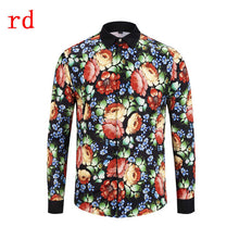 Load image into Gallery viewer, F.N.JACK Long Sleeve Slim Fit Business Man Shirt 2019 New Fashion Men Shirt Casual Male Hawaiian Shirts Printed Shirt Men