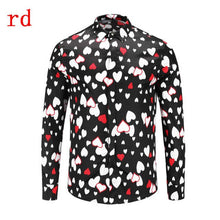 Load image into Gallery viewer, F.N.JACK Long Sleeve Slim Fit Business Man Shirt 2019 New Fashion Men Shirt Casual Male Hawaiian Shirts Printed Shirt Men