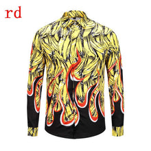Load image into Gallery viewer, F.N.JACK Long Sleeve Slim Fit Business Man Shirt 2019 New Fashion Men Shirt Casual Male Hawaiian Shirts Printed Shirt Men