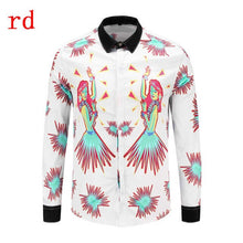 Load image into Gallery viewer, F.N.JACK Long Sleeve Slim Fit Business Man Shirt 2019 New Fashion Men Shirt Casual Male Hawaiian Shirts Printed Shirt Men