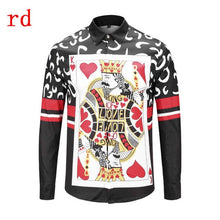 Load image into Gallery viewer, F.N.JACK Long Sleeve Slim Fit Business Man Shirt 2019 New Fashion Men Shirt Casual Male Hawaiian Shirts Printed Shirt Men