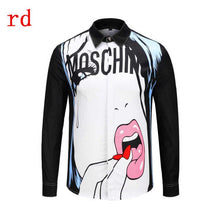 Load image into Gallery viewer, F.N.JACK Long Sleeve Slim Fit Business Man Shirt 2019 New Fashion Men Shirt Casual Male Hawaiian Shirts Printed Shirt Men