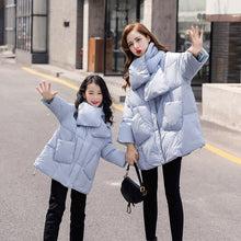 Load image into Gallery viewer, 2019 Winter Style Family Match Clothes Long Sleeve Women Kids Girl  Mommy and Me Dresses Shirts Christmas Matching Family Outfit