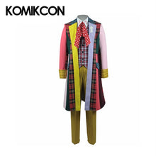 Load image into Gallery viewer, Doctor Who 6th Colorful Lattice Stripe Coat Cosplay Costume  Halloween Trench Vest Shirt Pants Tie Men Christmas Suits