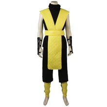Load image into Gallery viewer, Mortal Kombat X Scorpion Cosplay Costume Jacket Game Outfit Shirt Men Mask Leather Custom Made Christmas Halloween Party Fullset